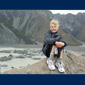 Click to enlarge Kate O'Neill (73111) at Tasman Lake, 2006