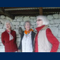 Click to enlarge Jane Allison (812), sister-in-law Fiona and Kate Archibald (811) visiting Fi's bothy