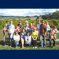 Click to enlarge Three generations of the Jeffares family celebrating 29 years in Oz