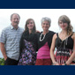Click to enlarge The Cochran family: Hamish, Elle (53132), Jenny (5313) and Heidi (53132), Christmas 2008