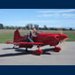 Mark Elworthy (10-32) with test pilot Phil Murray just prior to the maiden flight of Mark's homebuilt Midget Mustang